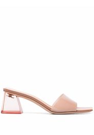 Gianvito Rossi 55mm PVC sandals - Nude