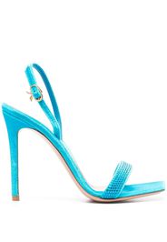 Gianvito Rossi Britney Sandalen 105mm - Blau