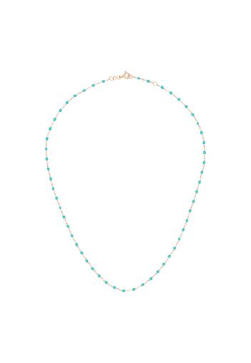 Gigi Clozeau 18kt Rotgoldarmband mit Perlen - ROSE GOLD/TURQUOISE