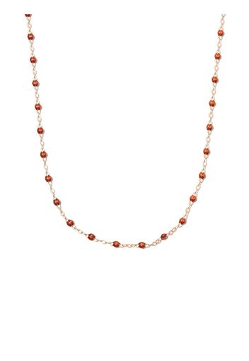 Gigi Clozeau 18kt rose gold Classic Gigi beaded necklace - Rosa