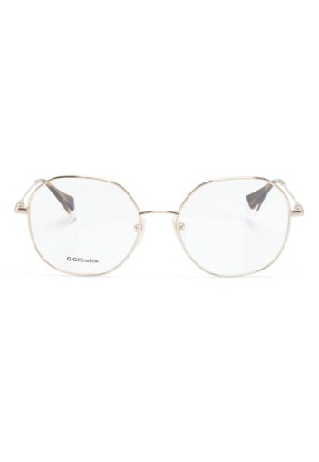 GIGI STUDIOS Nice round-frame optical glasses - Gold