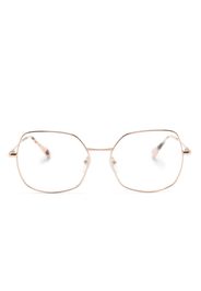 GIGI STUDIOS Elizabeth Brille mit eckigem Gestell - Gold