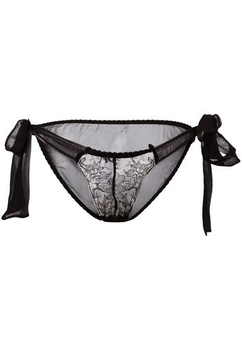 Gilda & Pearl 'Goddess' Slip - Schwarz