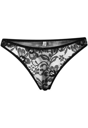 Gilda & Pearl 'Knightsbridge' Tanga - Schwarz