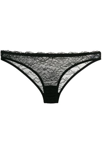 Gilda & Pearl 'L'Amour' Slip - Schwarz