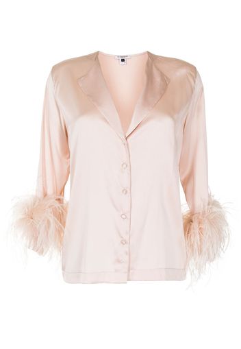 Gilda & Pearl Sabrina silk pyjama set - Nude