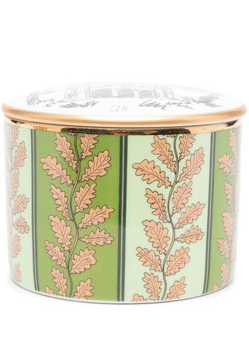 GINORI 1735 Fox Thicket Folly ceramic box - Grün