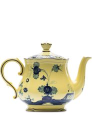 GINORI 1735 Oriente Italiano floral-print tea pot - Gelb