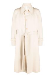 Giuliva Heritage tied-waist trench coat - Nude