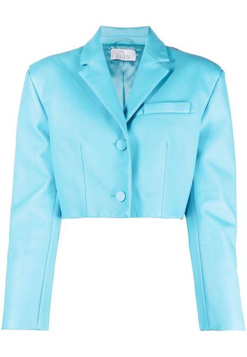 Giuseppe Di Morabito single-breasted cropped blazer - Blau