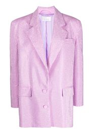 Giuseppe Di Morabito crystal-embellishment cotton-blend blazer - Rosa