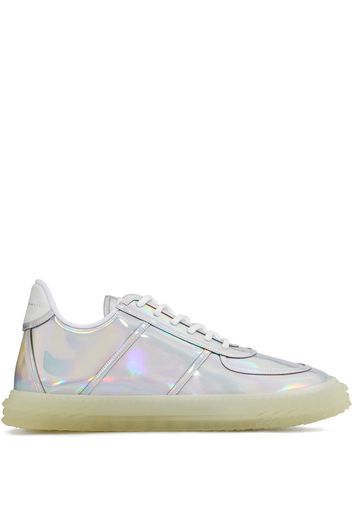 Giuseppe Zanotti Sneakers mit holografischem Effekt - Weiß