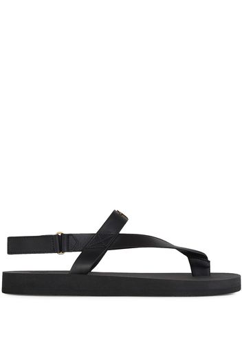 Giuseppe Zanotti Sandalen mit Zehensteg - Schwarz