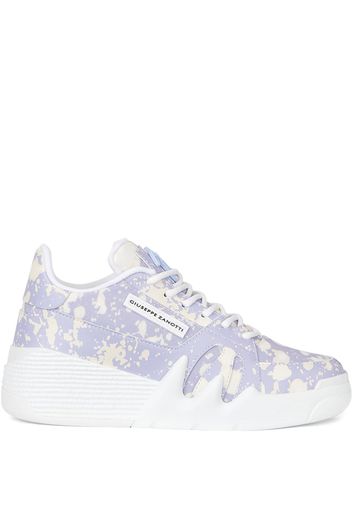 Giuseppe Zanotti Sneakers mit Farbklecksen - Violett