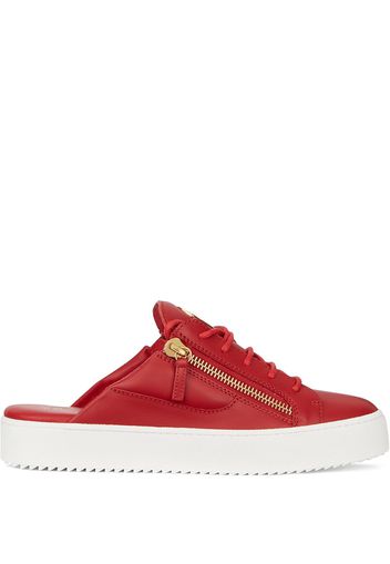 Giuseppe Zanotti Fersenfreie Sneakers - Rot