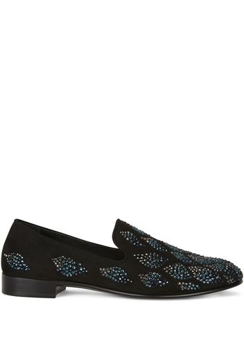 Giuseppe Zanotti Verzierte Seymour Loafer - Schwarz