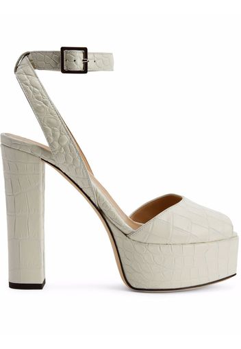 Giuseppe Zanotti Betty platform sandals - Nude