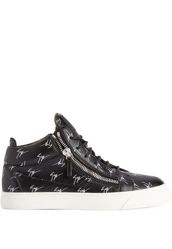 Giuseppe Zanotti Kriss Sneakers mit Signature-Logo - Schwarz