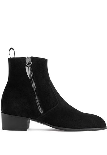 Giuseppe Zanotti New York Wildlederstiefel - Schwarz