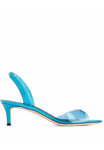 Giuseppe Zanotti Lilibeth Plexy Sandalen - Blau