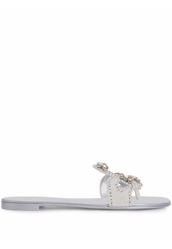 Giuseppe Zanotti Turchesite Sandalen - Silber