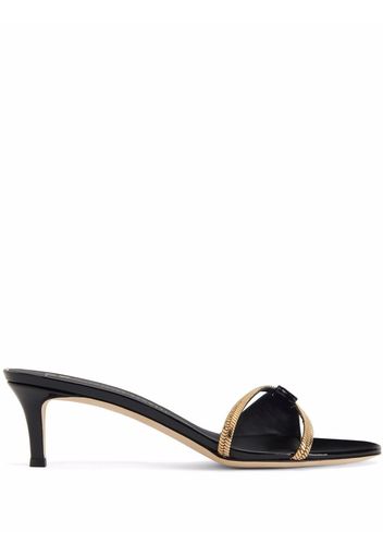 Giuseppe Zanotti Infinity Pantoletten - Schwarz