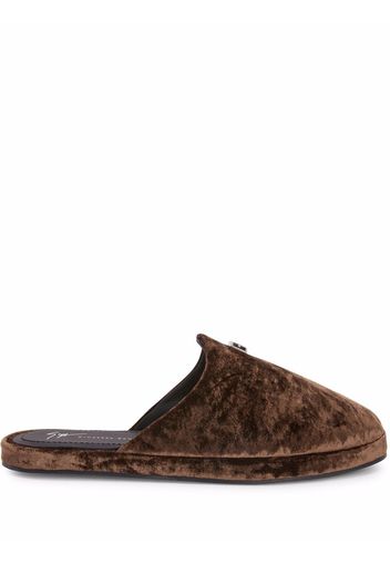 Giuseppe Zanotti Jungle Fever Slipper - Braun