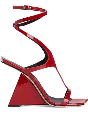 Giuseppe Zanotti Sandalen 105mm - Rot