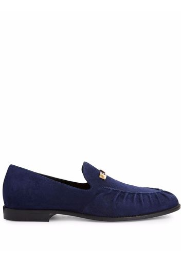 Giuseppe Zanotti Jareth Loafer aus Wildleder - Blau