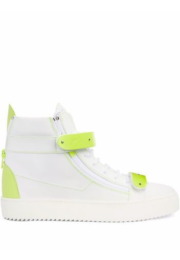 Giuseppe Zanotti Coby High-Top-Sneakers - Weiß