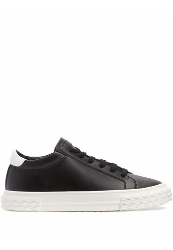 Giuseppe Zanotti Zweifarbige Sneakers - Schwarz