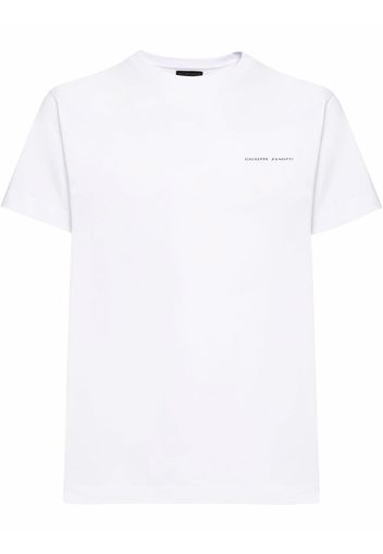 Giuseppe Zanotti T-Shirt mit Spray-Print - Weiß