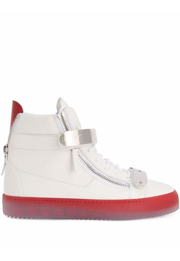 Giuseppe Zanotti Coby High-Top-Sneakers - Weiß