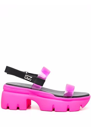 Giuseppe Zanotti chunky open-toe sandals - Rosa