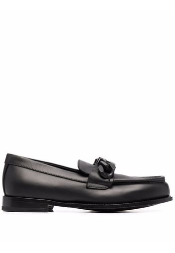 Giuseppe Zanotti tonal-chain loafers - Schwarz