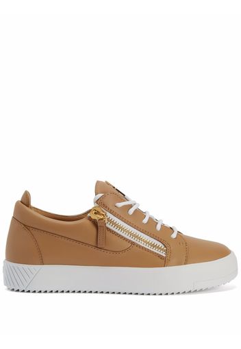 Giuseppe Zanotti Frankie low-top trainers - Nude