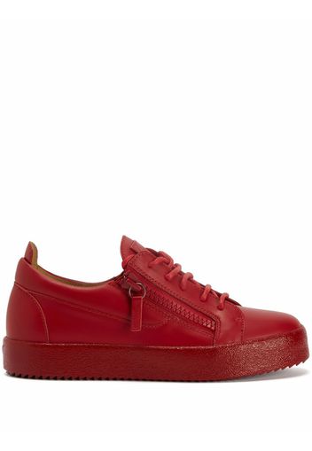 Giuseppe Zanotti Frankie low-top trainers - Rot