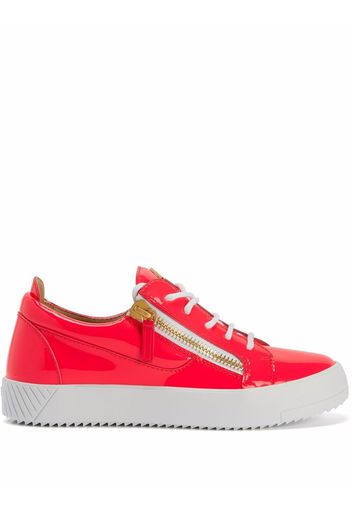 Giuseppe Zanotti Frankie low-top trainers - Rot