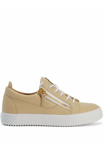 Giuseppe Zanotti Frankie low-top trainers - Nude