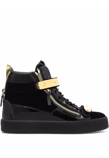 Giuseppe Zanotti Coby high-top sneakers - Schwarz