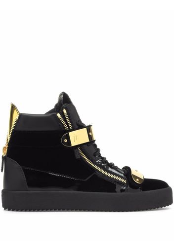 Giuseppe Zanotti Coby High-Top-Sneakers - Schwarz