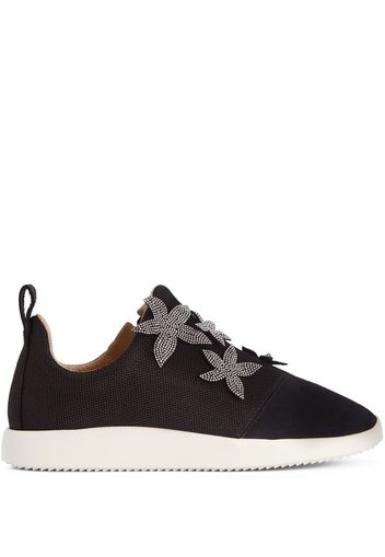 Giuseppe Zanotti Alena crystal-embellished sneakers - Schwarz