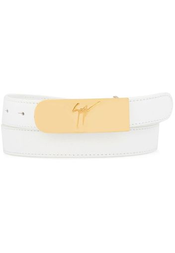 Giuseppe Zanotti Mirna buckled leather belt - Weiß