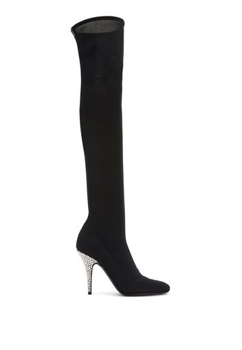 Giuseppe Zanotti Calixtee Cuissarde Stiefel - Schwarz