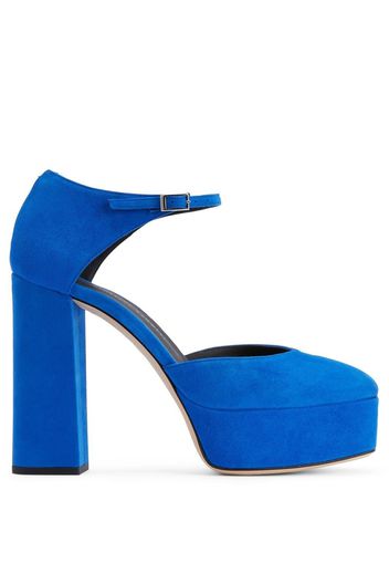 Giuseppe Zanotti Bebe Plateau-Pumps - Blau