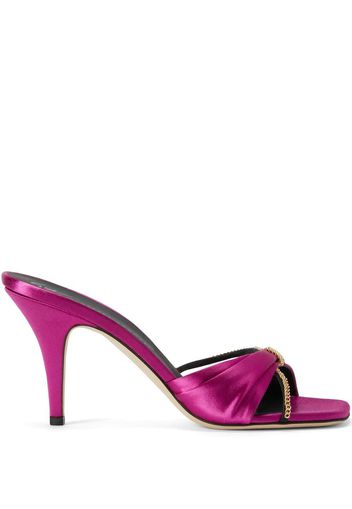 Giuseppe Zanotti Sandalen aus Satin - Rosa