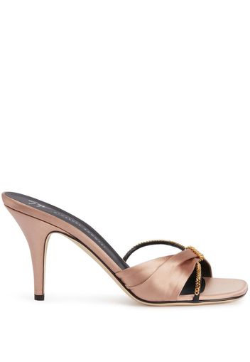 Giuseppe Zanotti Symonne 85mm mules - Rosa