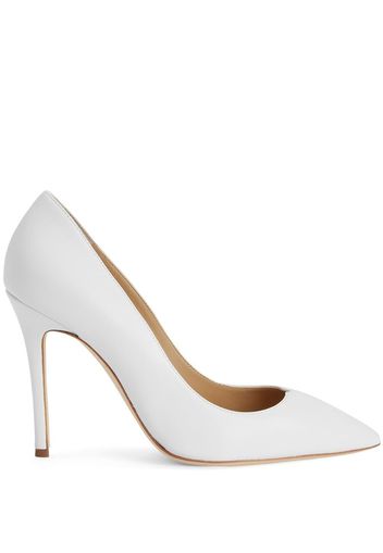 Giuseppe Zanotti Lucrezia 105mm pointed-toe pumps - Weiß