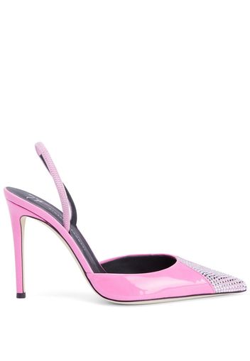 Giuseppe Zanotti Henriette Strass Pumps 85mm - Rosa