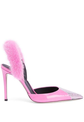 Giuseppe Zanotti Henriette Strass embellished pumps - Rosa